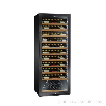 300 butelių kompresoriaus vyno šaldytuvo rūsio viešbučiui